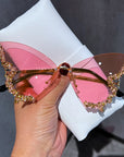 Diamond Butterfly Sunglasses