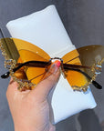 Diamond Butterfly Sunglasses