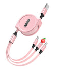 3 in 1 Retractable USB Cable